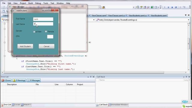 Tutorial 15 - Visual Studio 2008, Linq to SQL, C#, and WPF смотреть онлайн