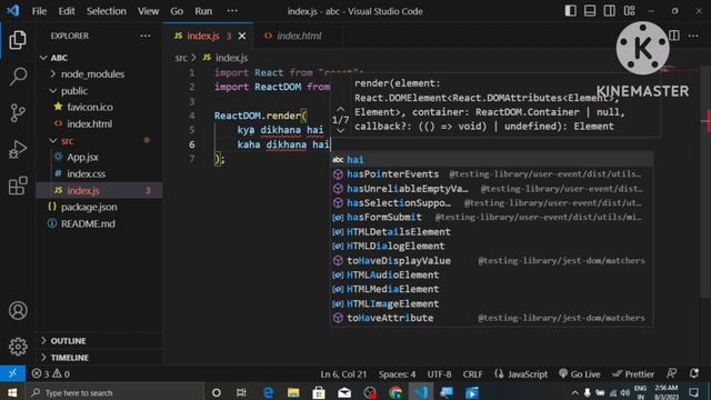 React js (Hello World) create your First React App смотреть онлайн