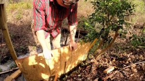 ЗАЛИВАЕМ ЛЕСТНИЦУ из бетона НА СКЛОНЕ