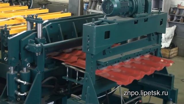 Линия для производства металлочерепицы Adamante смотреть онлайн