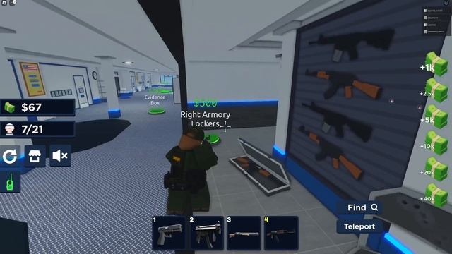 MAX SECURITY POLICE STATION! Roblox Police Tycoon смотреть онлайн
