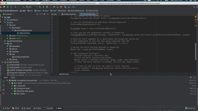Android - How to Execute JS inside android application смотреть онлайн