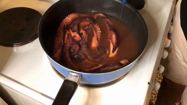 How to Make Greek Octopus - With my Greek Husband смотреть онлайн