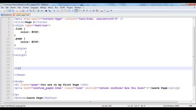 Javascript Confirm Dialog смотреть онлайн
