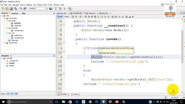Build a PHP MVC Application : Working Flow of MVC With Live Example | Part-6 смотреть онлайн