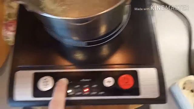 Обзор индукционной плиты KitFort kt-107 смотреть онлайн