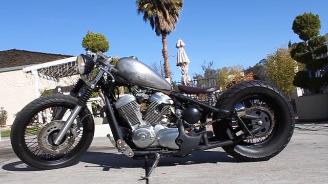 Hardtail VLX Honda Shadow Bobber смотреть онлайн