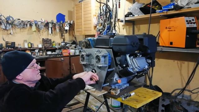 Установка генератора на НШ редуктор смотреть онлайн