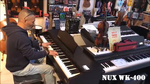 KARYA'MÜZİK® NUX WK-400 Dijital Piyano "Kalite Kontrol" смотреть онлайн
