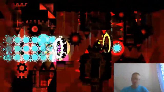 Максим проходит Tartarus голосом | Geometry Dash смотреть онлайн