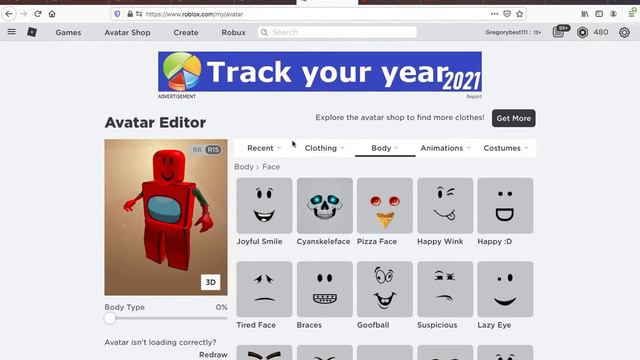КАК СДЕЛАТЬ СКИН АМОНГ АС ВСЕГО ЗА 10 РОБУКСОВ! Roblox смотреть онлайн