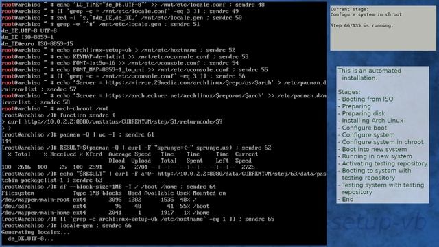 Arch Linux installation recording to kernel 5.12.7-arch1-1 (testing) смотреть онлайн