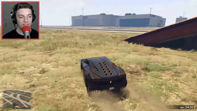 SURVIVE THE DEATH CAR RUN! (GTA 5 Funny Moments) смотреть онлайн
