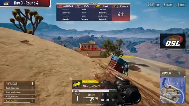 Navi is Faze clan 4vs4.PUBG смотреть онлайн