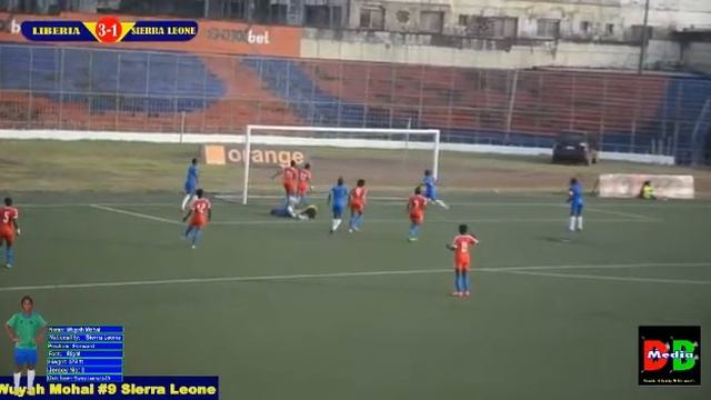 Wuyah Mohai #9 S/L international friendly highlight vs Liberia смотреть онлайн
