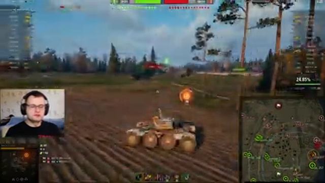 Ралли Дакар в World of Tanks на EBR 75 FL 10 (первый заезд ) Часть 1 смотреть онлайн