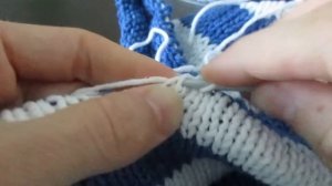 Детская футболка спицами. Часть 2