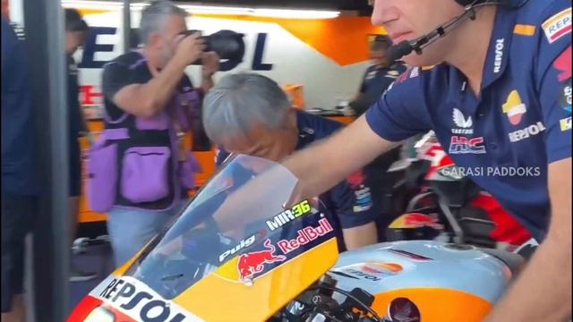 GEMPAR ? Honda Larang Marquez Akses Telemetri Motor Baru RC21V 2024 - Race MotoGP San Marino 2023 смотреть онлайн