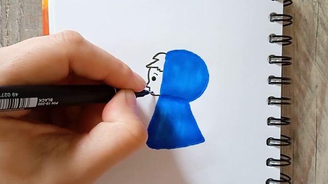 Как нарисовать мальчика в плаще смотреть онлайн