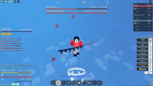 Going from NOOB to GEAR 2 LUFFY in Grand Piece Online (gpo roblox) смотреть онлайн
