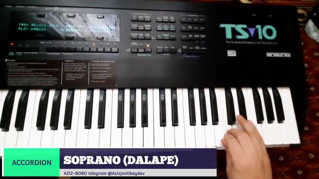 ENSONIQ TS'10 🪗 DALAPE