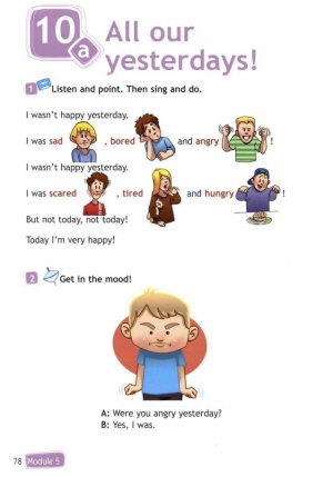 Учебник Спотлайт 4 класс стр.78 (старая версия). Новый учебник стр.10.