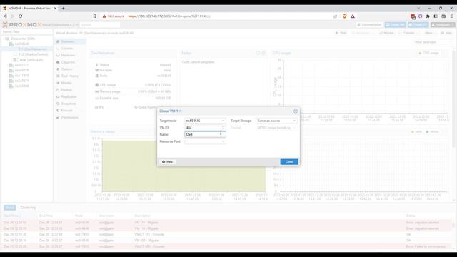 Proxmox Migrate ERROR Failed to sync data - can't migrate VM смотреть онлайн