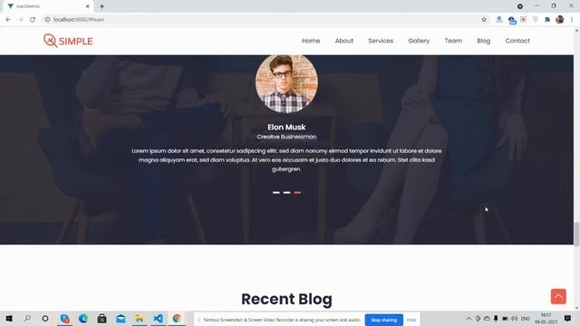 Vuejs | Vue 3 Bootstrap 5 Website Template Free смотреть онлайн