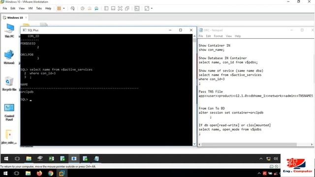 2-connect HR & SYS-ORACLE смотреть онлайн