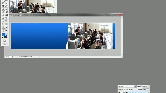 Photoshop CS3 - Header Querlinien Tut смотреть онлайн