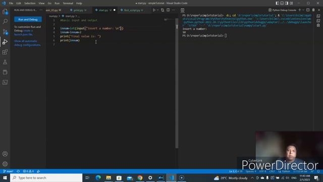 Python Programming: How to Get Input and Convert to an Integer смотреть онлайн