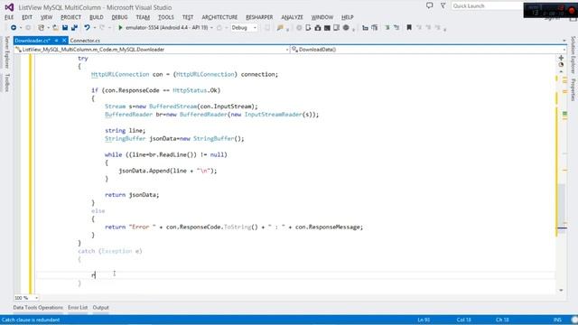 C# Xamarin Android MySQL Database Ep.05 : ListView - Select and Show Multiple Columns смотреть онлайн