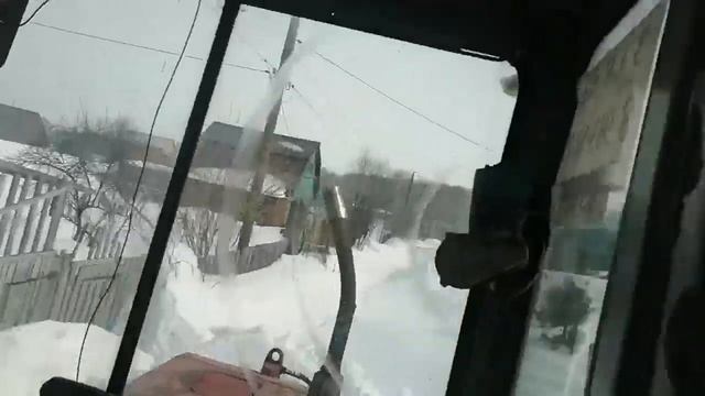 Ктз Т-70с Сборка видео Пробиваем снег на нечищеных улицах и не только ??? смотреть онлайн