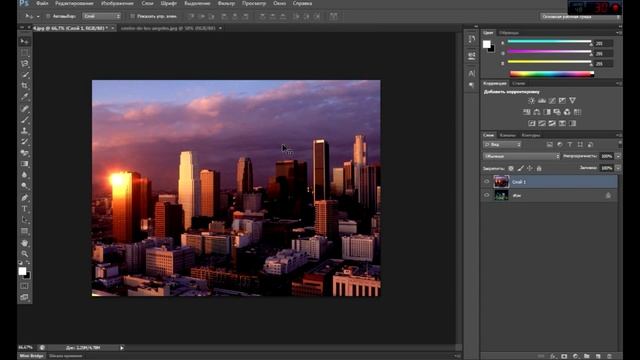 Как в фотошопе сделать плавный переход между фотографиями смотреть онлайн