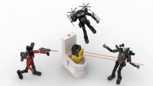 LEGO Skibidi Toilet: Titans VS G-Man Toilet