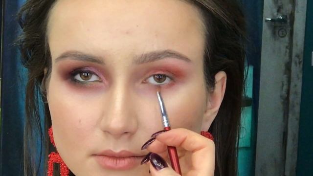 Smoky eyes с помощью тинта. Объясняю подробно смотреть онлайн