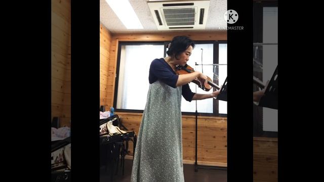 Megumi Matsumoto Violin Studio 🎻 Sonatina Op.100 by Dvorak 3rd,4th movement 🌹 смотреть онлайн