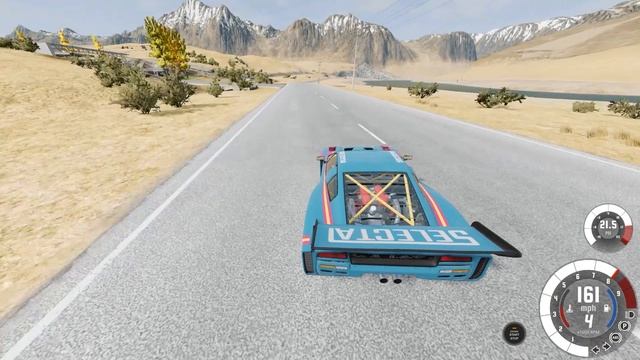 BeamNG.Drive SUPER CAR DUMMY FLYING CRASH смотреть онлайн
