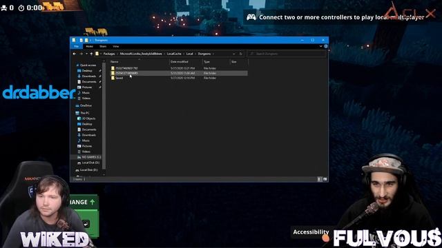 How to Transfer your Minecraft Dungeons save file to another PC ft. Fulvous смотреть онлайн