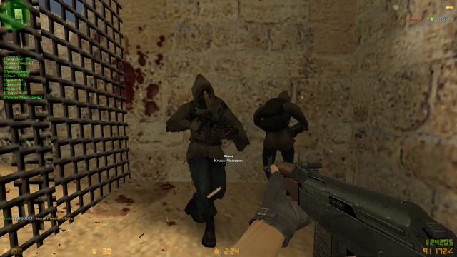 Counter-Strike 1.6 Zombie сервер #19 Zombie vs Stalker смотреть онлайн