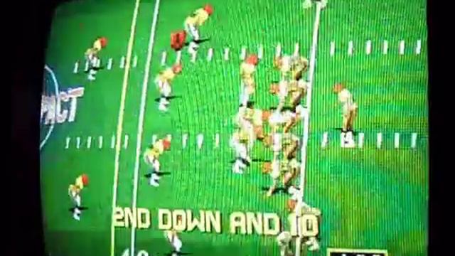 High Impact Football Arcade Game (1990 Williams Electronics) in action смотреть онлайн