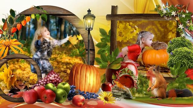 ✿Книга осени. Стили и проект для Proshow Producer смотреть онлайн