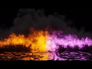 Создание симуляции огня в Blender  
Creating a Fire Simulation in Blender
