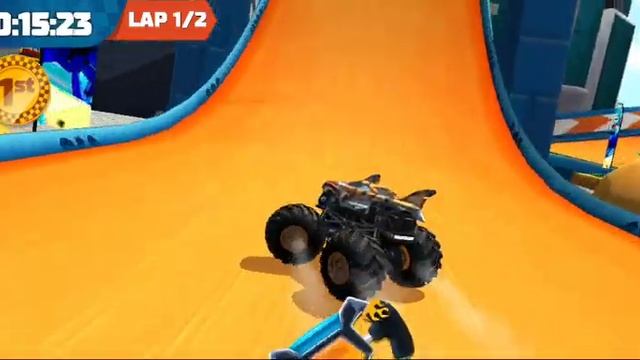 Hot Wheels Unlimited Daily Puzzle Track Challenge Unlocking Bone Shaker Retro Style Stunt Race Cup смотреть онлайн