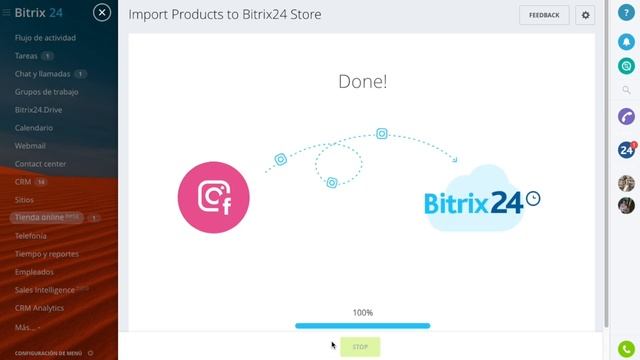Tienda online - Importar productos de Instagram a su Tienda Online | Bitrix24 смотреть онлайн