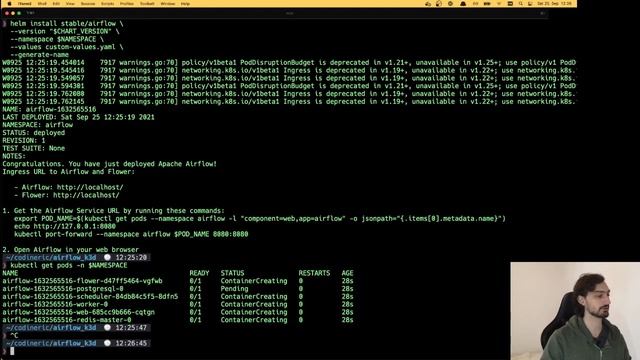 Airflow en kubernetes con k3d y Helm charts смотреть онлайн