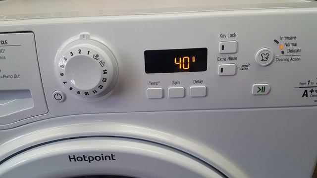 How to put a hotpoint wmbf742 into self clean / drum clean program смотреть онлайн