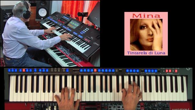 Tintarella di Luna_Yamaha Genos 2_Hammond Melodion смотреть онлайн