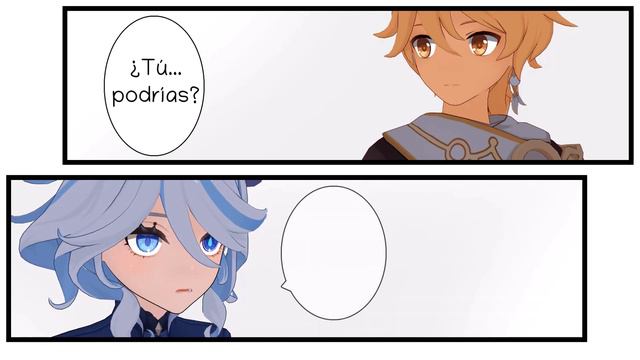 Furina Quiere Que Aether La Vea Brillar En El Escenario | Genshin Impact Harem