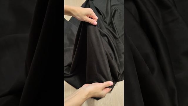 Чёрная эко-замша, ширина 150 см смотреть онлайн